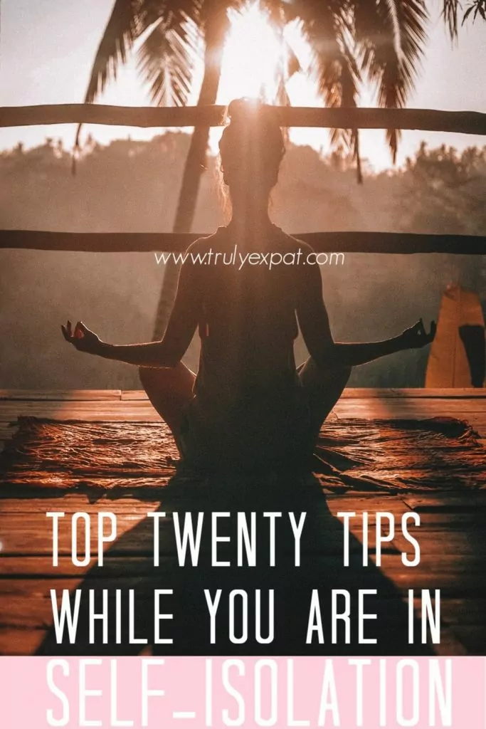 Top twenty things to do during isolation