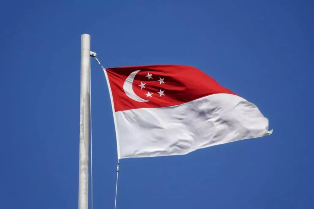 singapore flag, singapore, singpaore national day