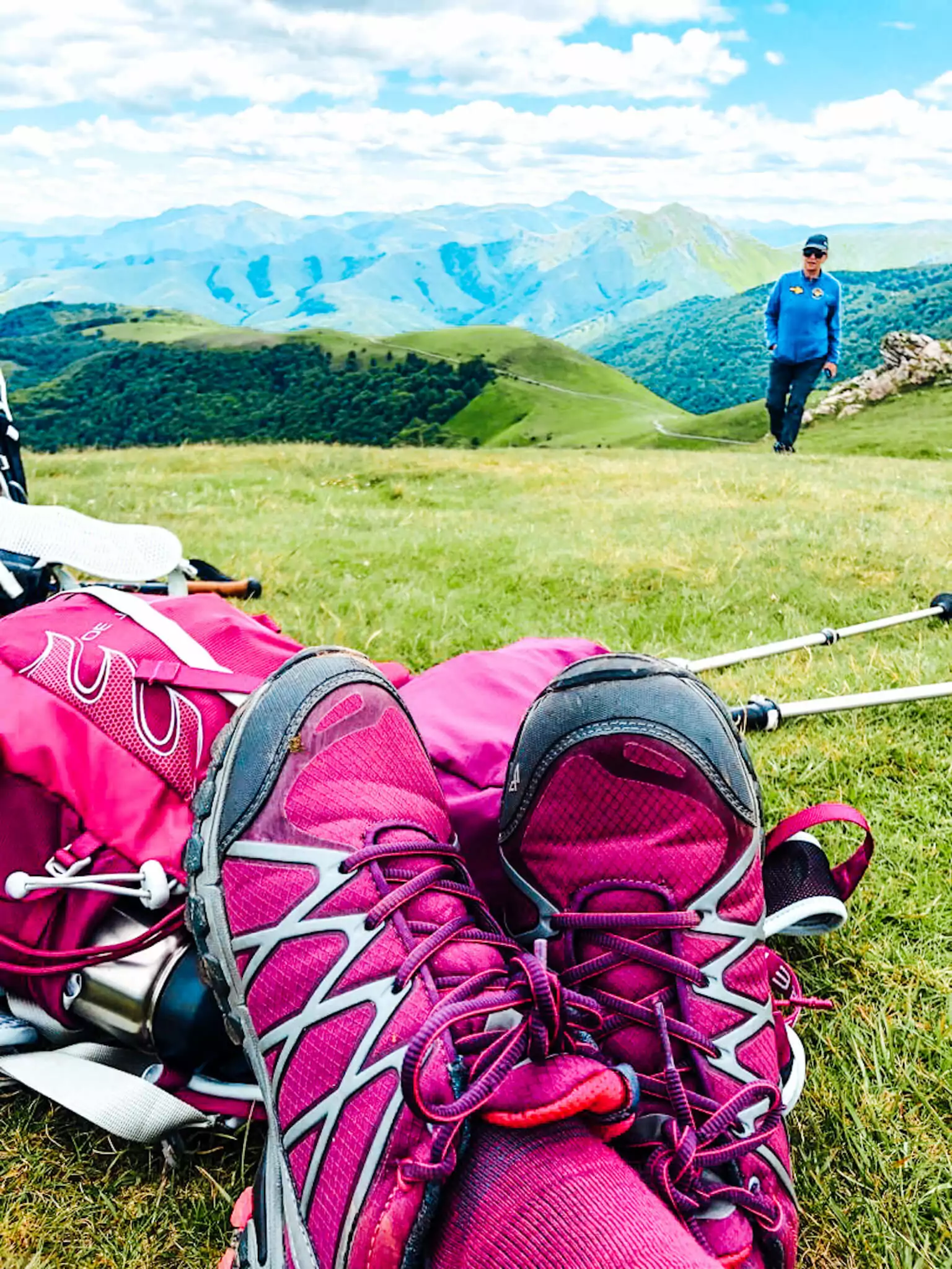 one year on from the camino