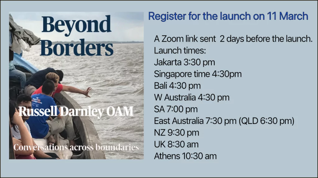 Register for Beyond borders book launch here