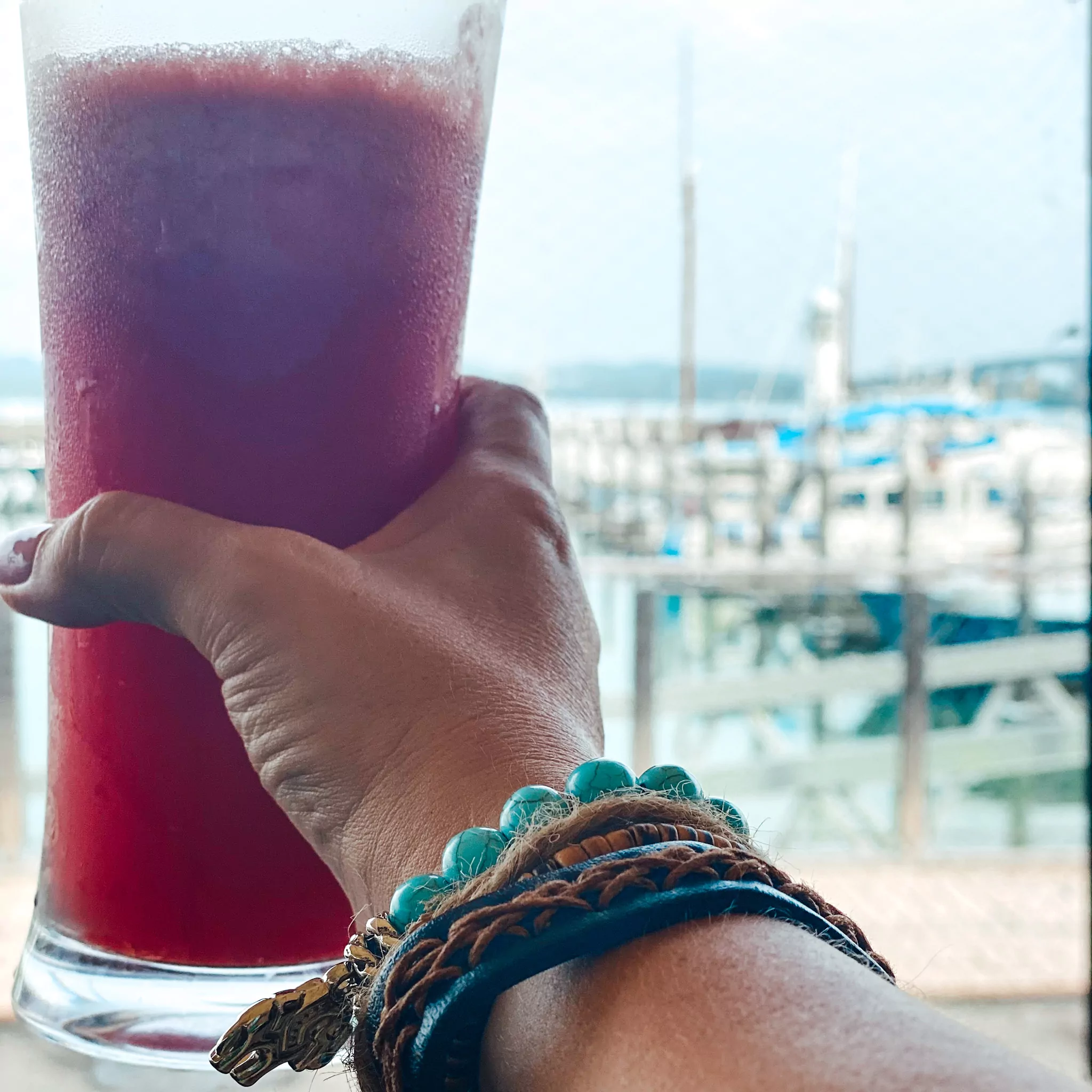 Breakfast at Raffles Marina
