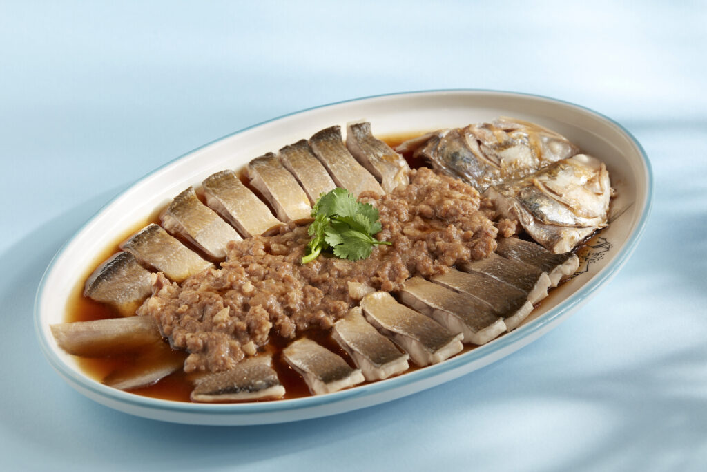 steamed empurau fish from kai duck
