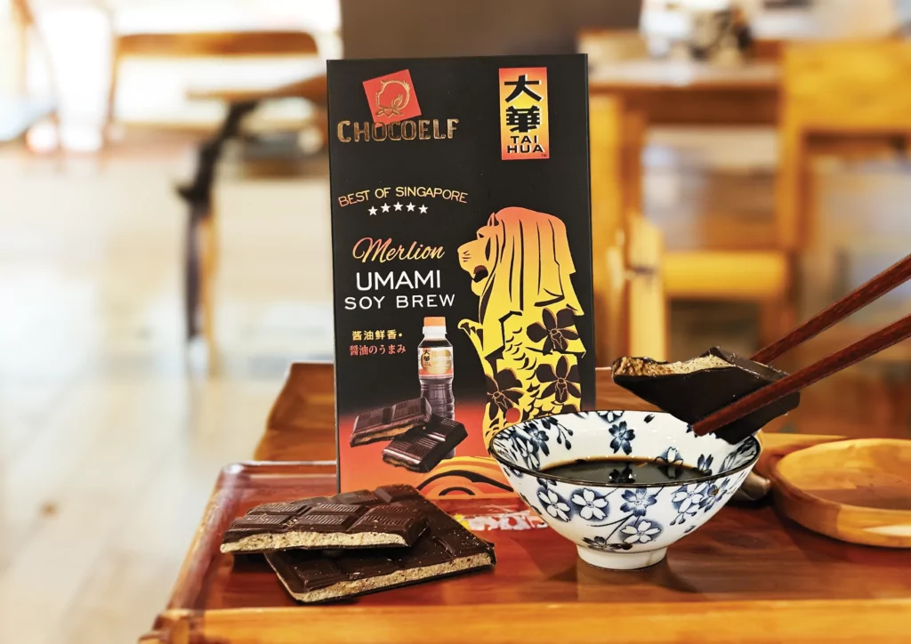 CHOCOELF UNAMI AND SOY BREW