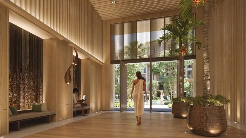 internal lobby, residential property phuket, resort style living phuket